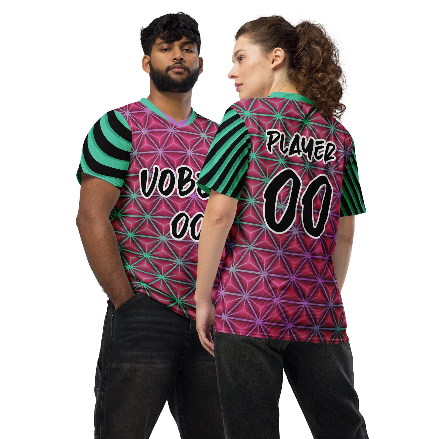 Vobev Recycled unisex sports jersey