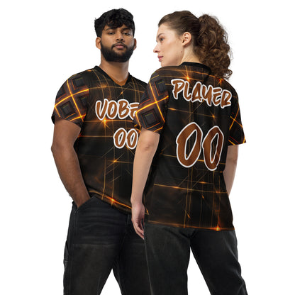 Vobev Dark Recycled unisex sports jersey