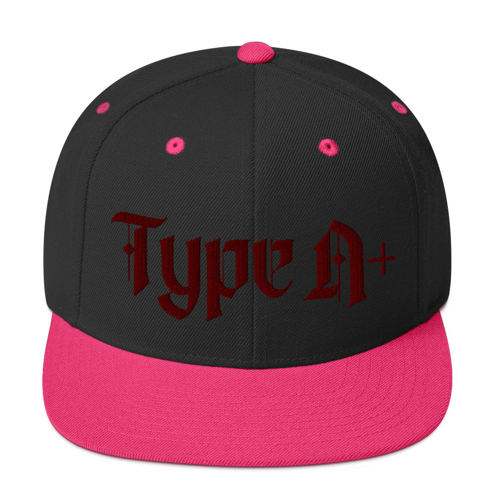 Type A Positive Snapback Hat