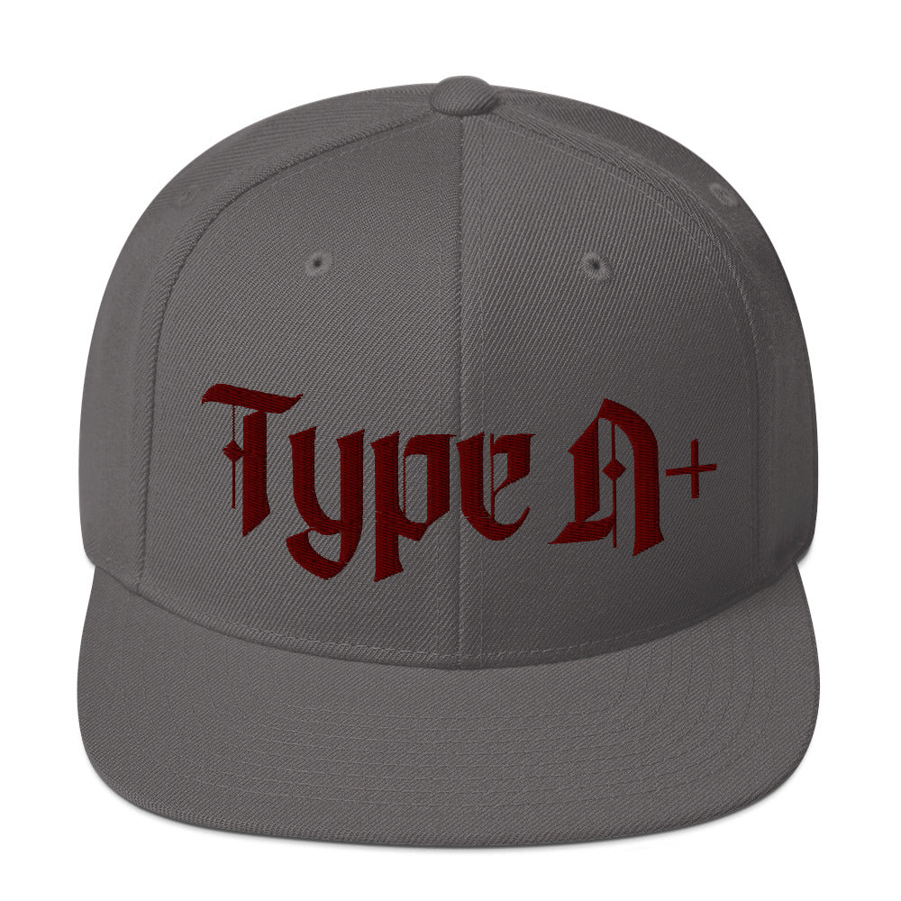 Type A Positive Snapback Hat