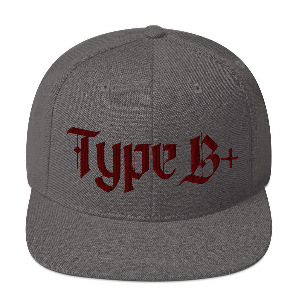 Type B Positive Snapback Hat