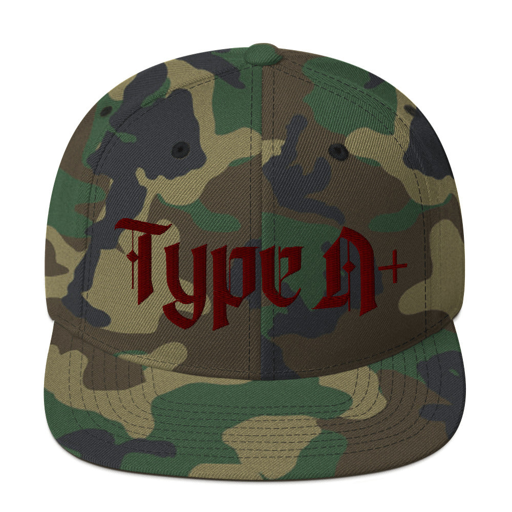 Type A Positive Snapback Hat