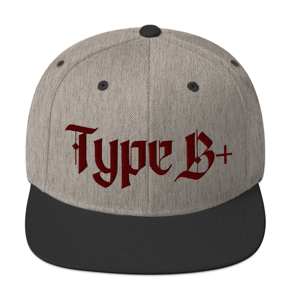 Type B Positive Snapback Hat