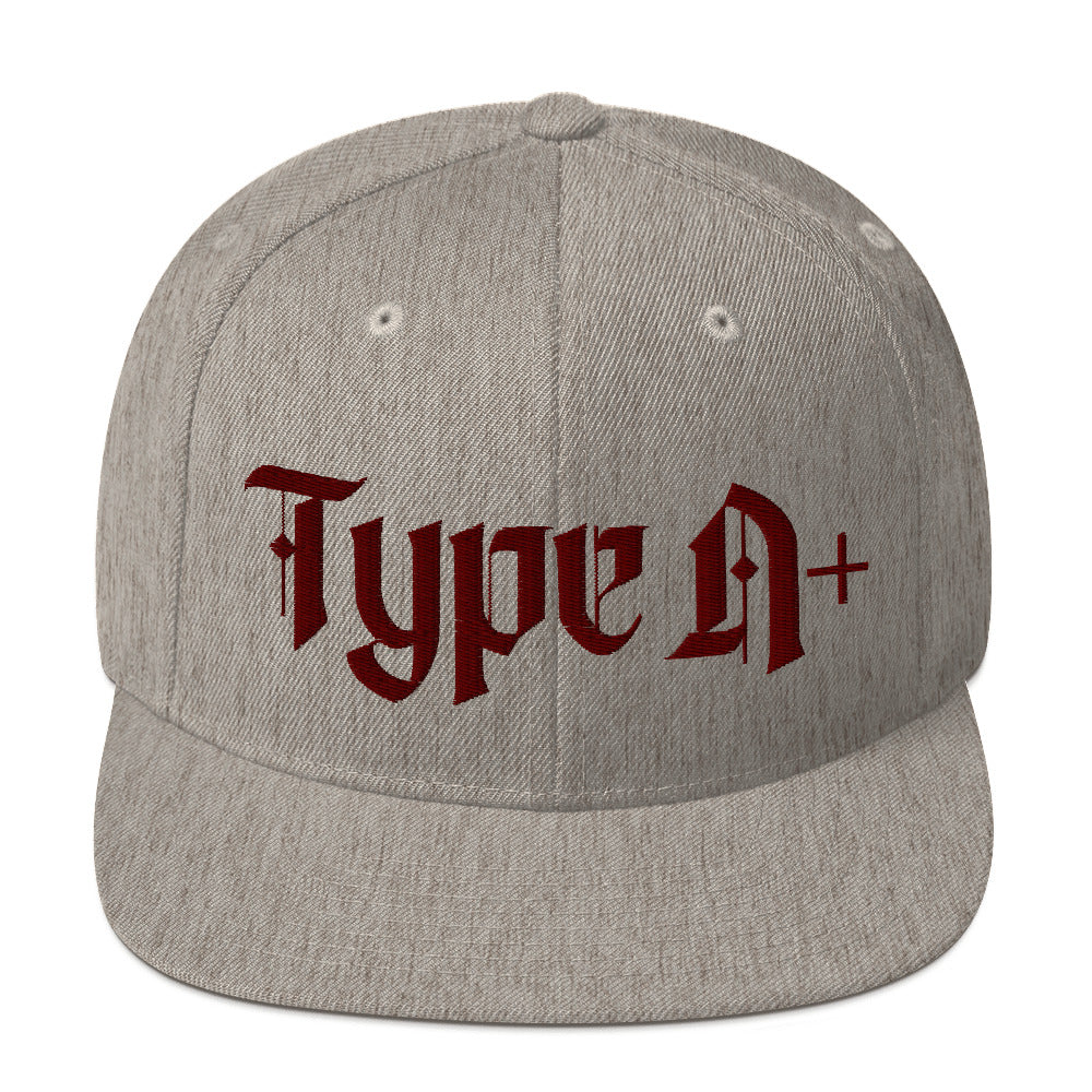 Type A Positive Snapback Hat