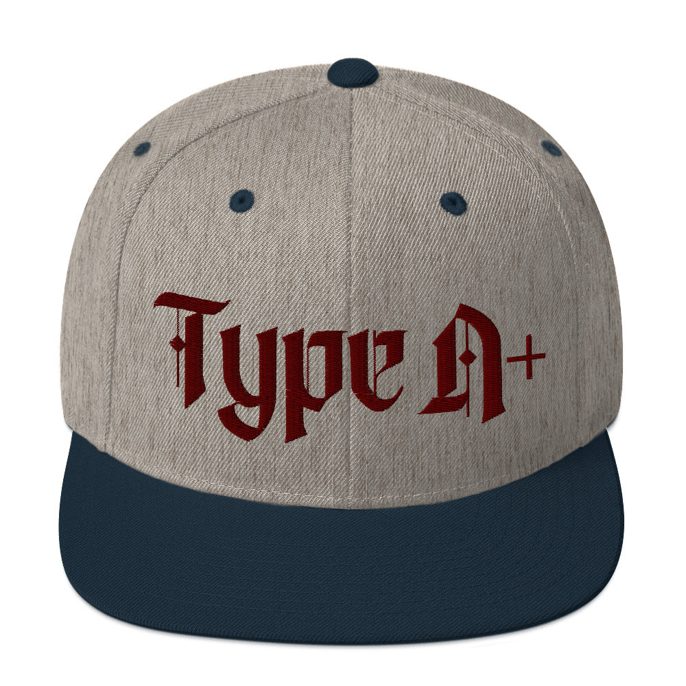 Type A Positive Snapback Hat