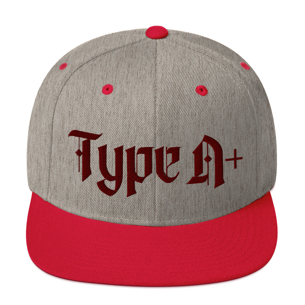 Type A Positive Snapback Hat