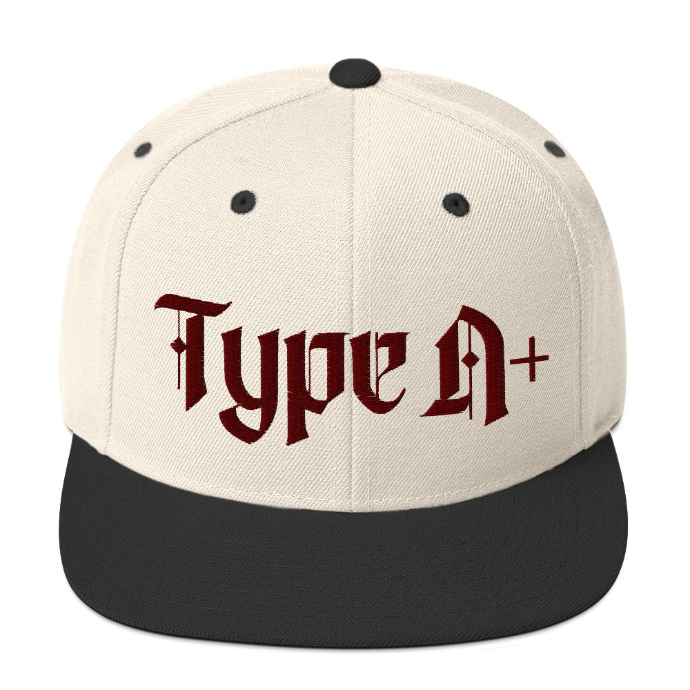 Type A Positive Snapback Hat