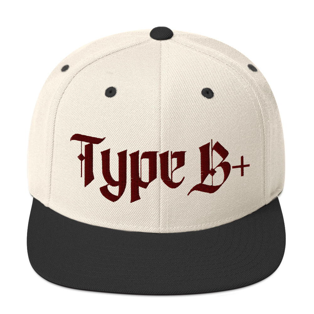 Type B Positive Snapback Hat