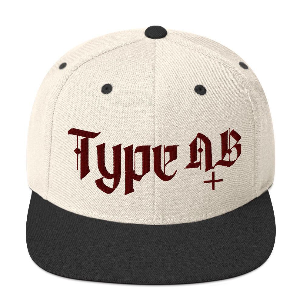 Type AB Positive Snapback Hat