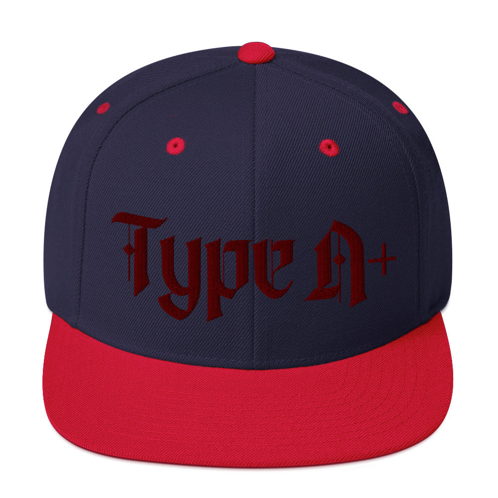 Type A Positive Snapback Hat