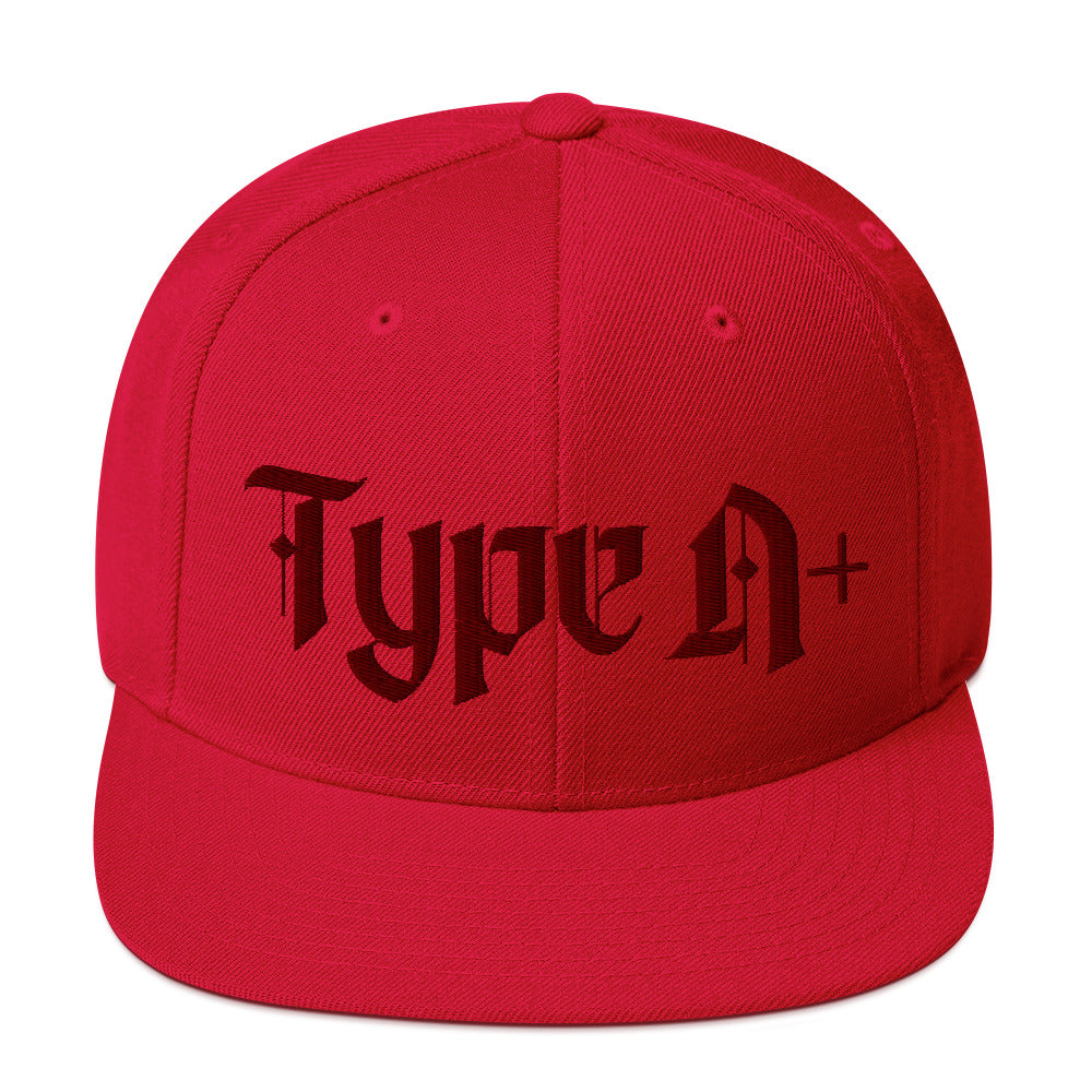 Type A Positive Snapback Hat